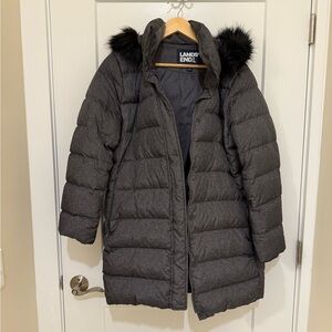 Lands' End Petite Down Puffer Coat